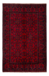 Khal Mohammadi Tapete 126x201cm - Tapete Oriental - Rectangular / Vermelho escuro / 126 x 201 cm Rectangular
