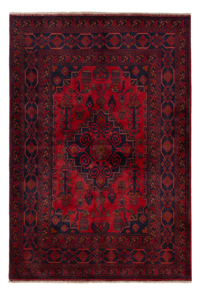 Khal Mohammadi Tapete 128x197cm - Tapete Oriental - vermelho