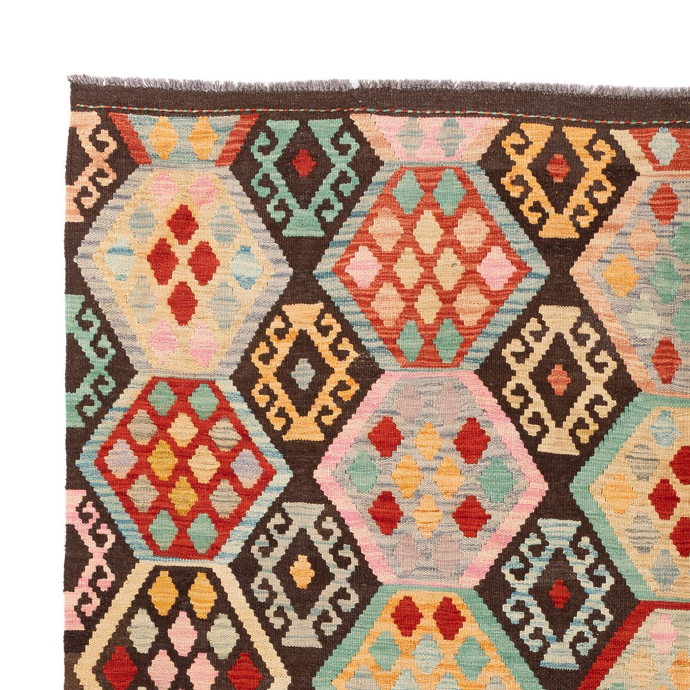 Kilim Maimana Tapete 294x201cm - Tapete de lã