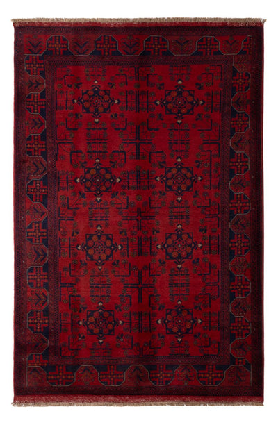 Khal Mohammadi Tapete 130x198cm - Tapete Oriental - vermelho escuro