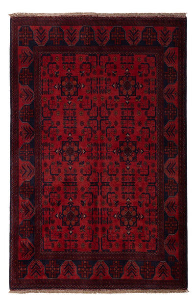 Khal Mohammadi Tapete 127x193cm - Tapete Oriental - vermelho escuro