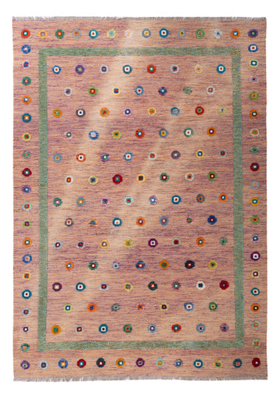 Kilim Maimana Tapete 215x298cm - Tapete de lã - rosa