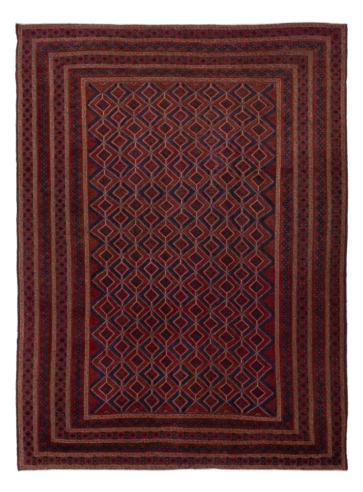 Kilim afegão Tapete 287x203cm