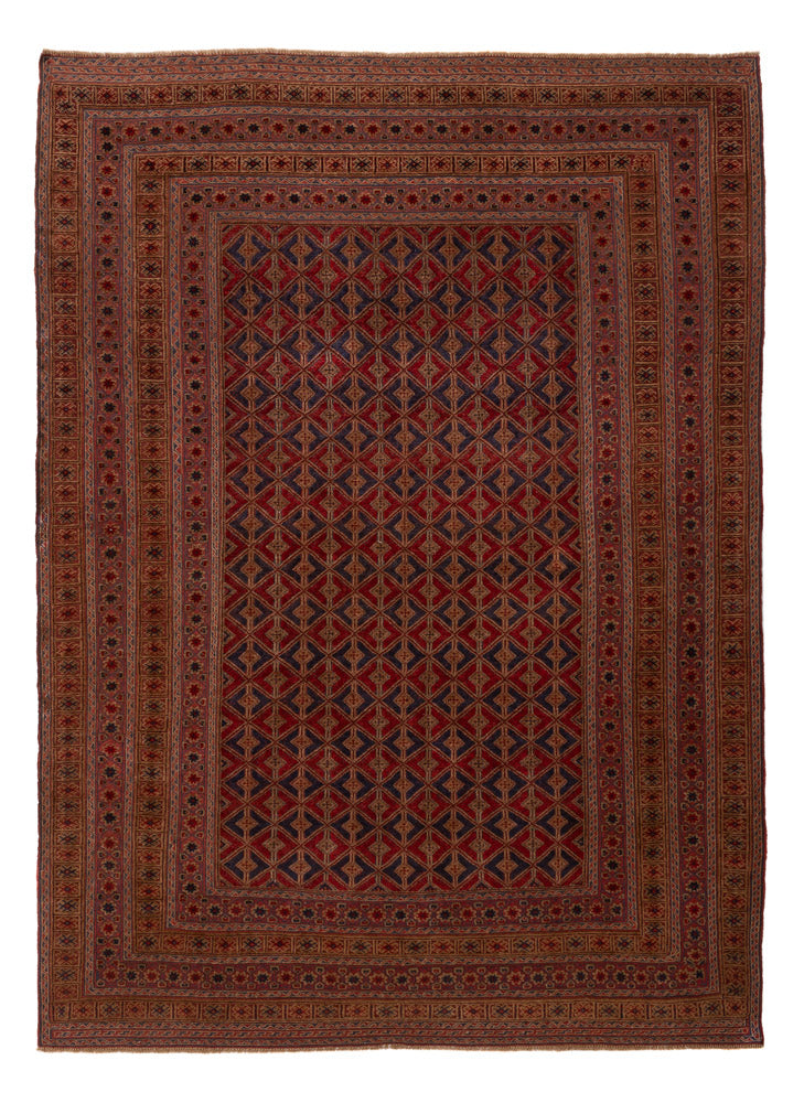 Kilim afegão Tapete 272x202cm