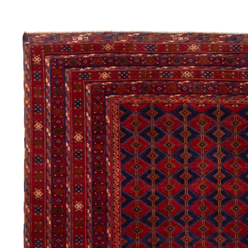 Kilim afegão Tapete 198x294cm