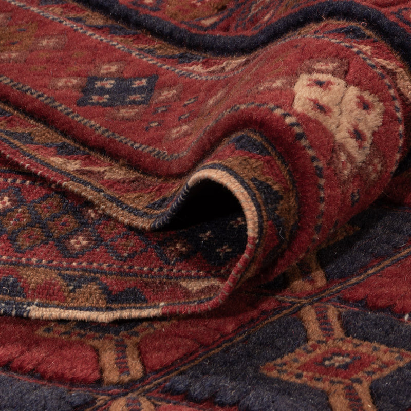 Kilim afegão Tapete 198x294cm