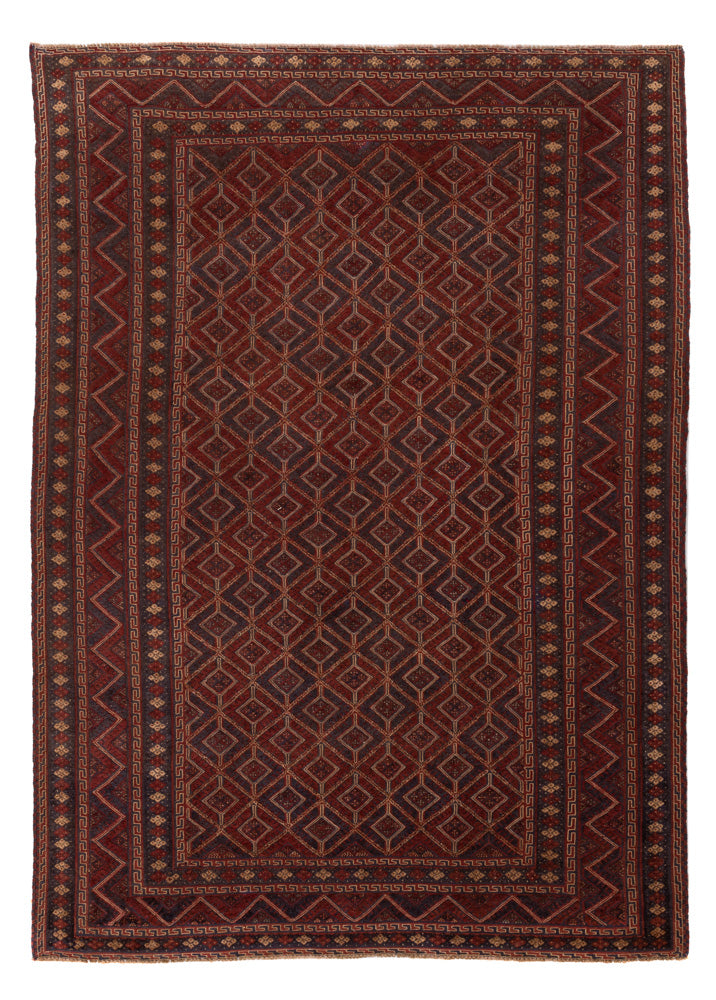 Kilim afegão Tapete 198x281cm