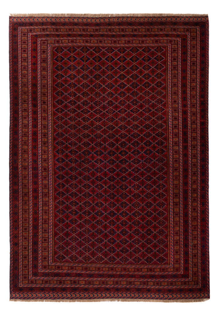 Kilim afegão Tapete 284x202cm