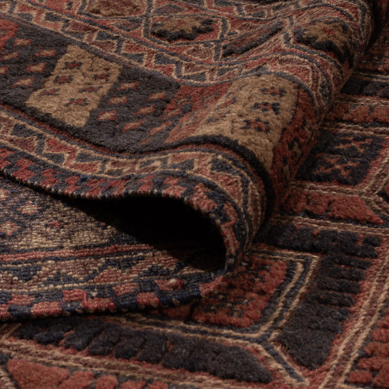 Kilim afegão Tapete 243x214cm