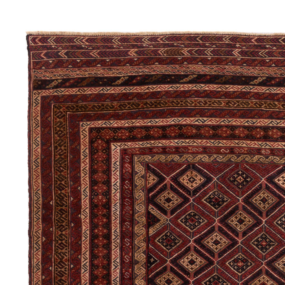 Kilim afegão Tapete 198x270cm