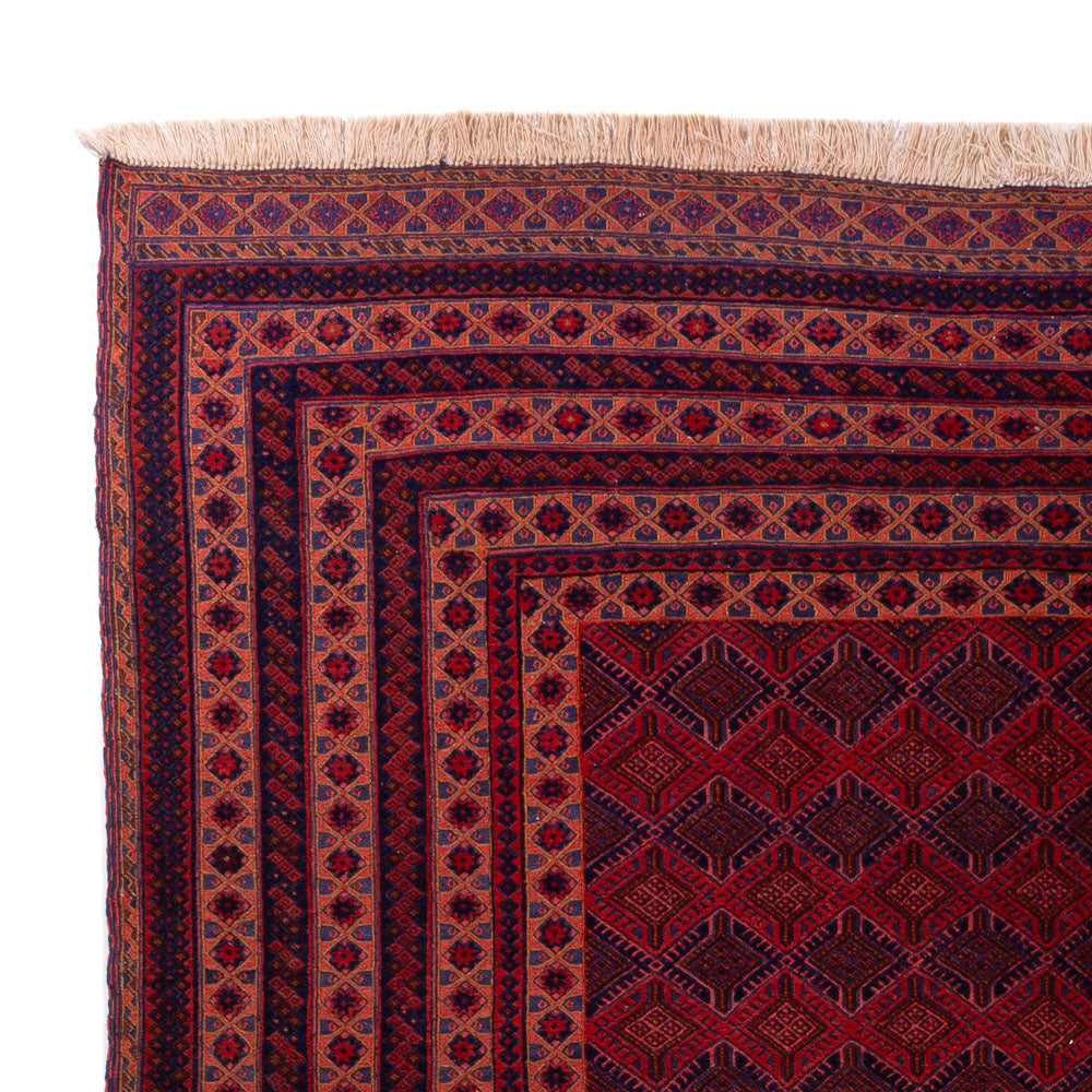 Kilim afegão Tapete 214x275cm