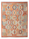 Kilim Maimana Tapete 175x240cm - Tapete de lã - Rectangular / Colorido / 175 x 240 cm Rectangular