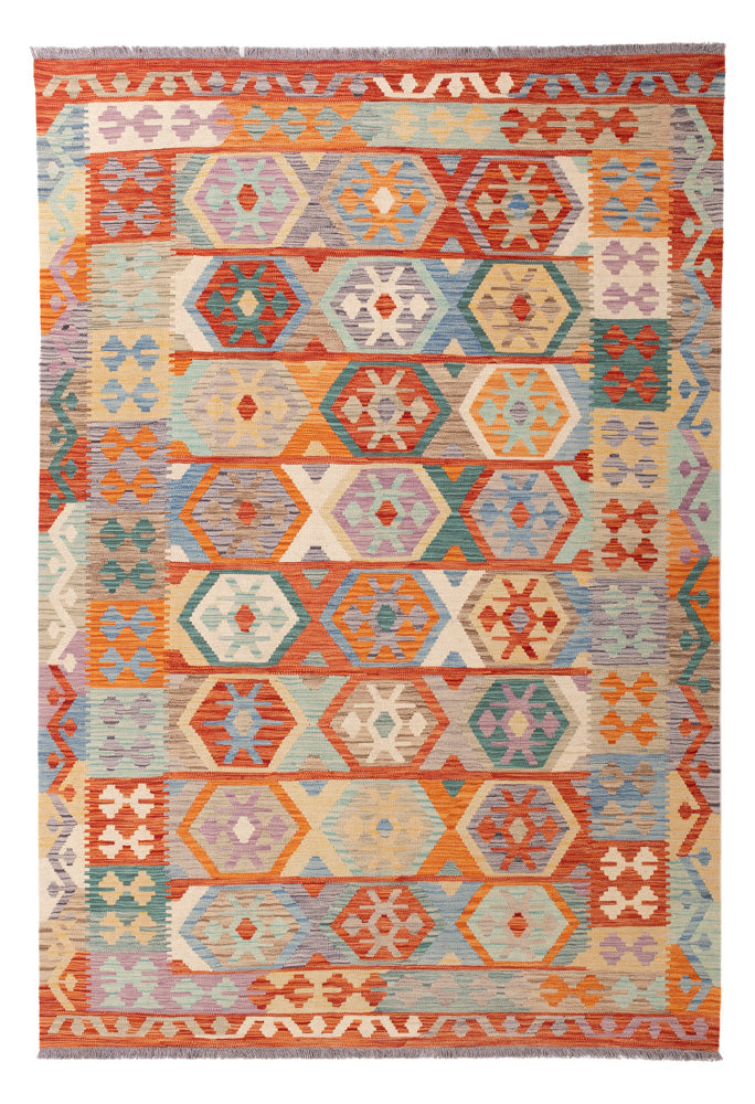 Kilim Maimana Tapete 246x168cm - Tapete de lã