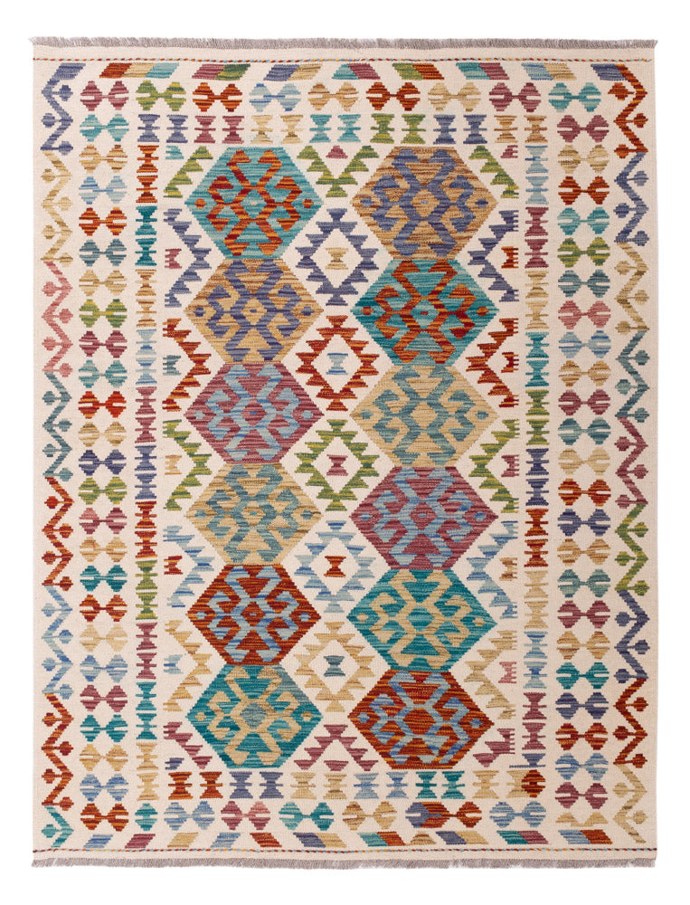 Kilim Maimana Tapete 195x157cm - Tapete de lã