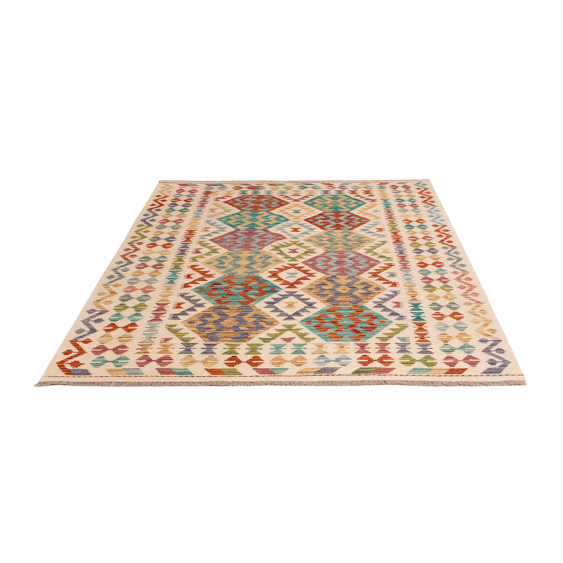 Kilim Maimana Tapete 195x157cm - Tapete de lã