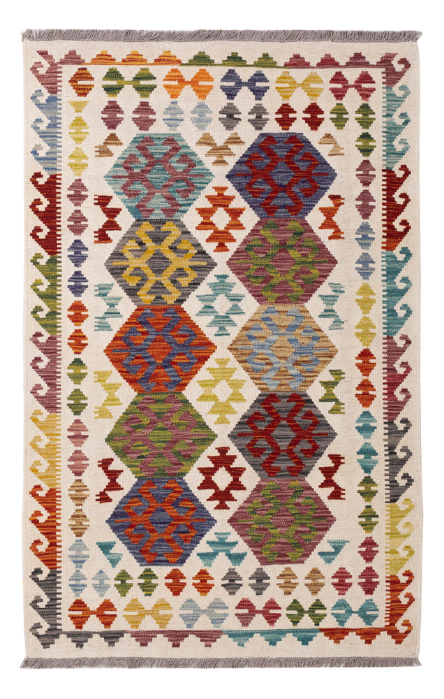 Kilim Maimana Tapete 155x97cm - Tapete de lã