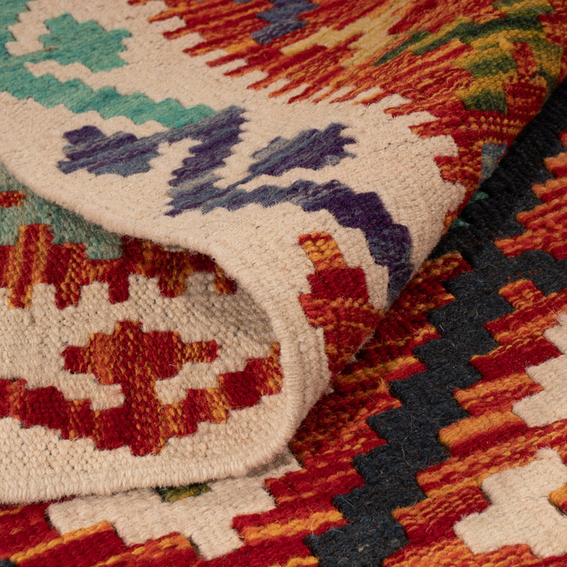 Kilim Maimana Tapete 145x100cm - Tapete de lã
