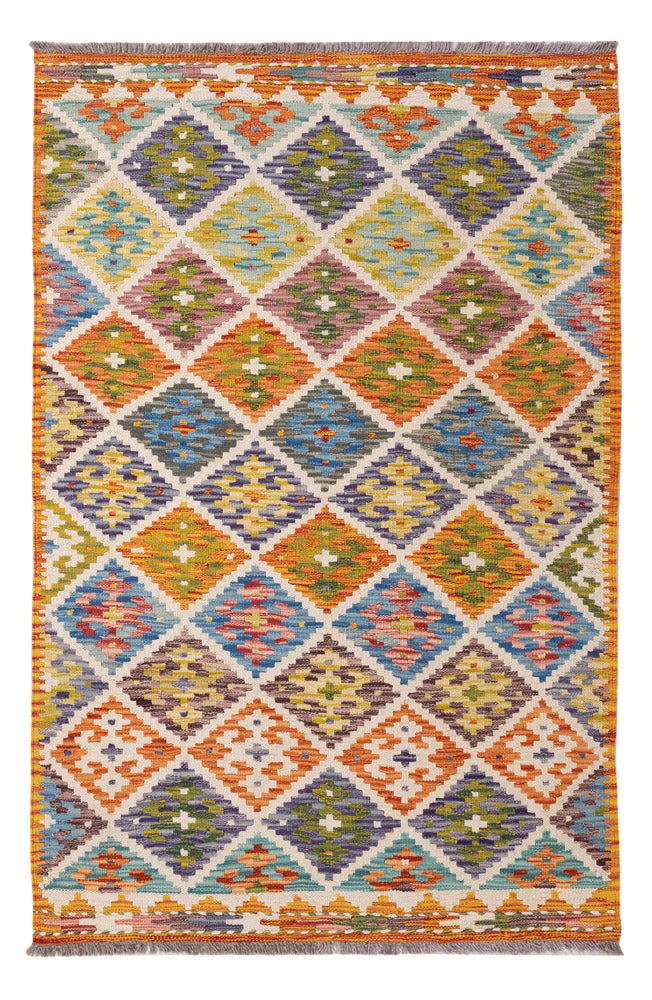 Kilim Maimana Tapete 150x98cm - Tapete de lã