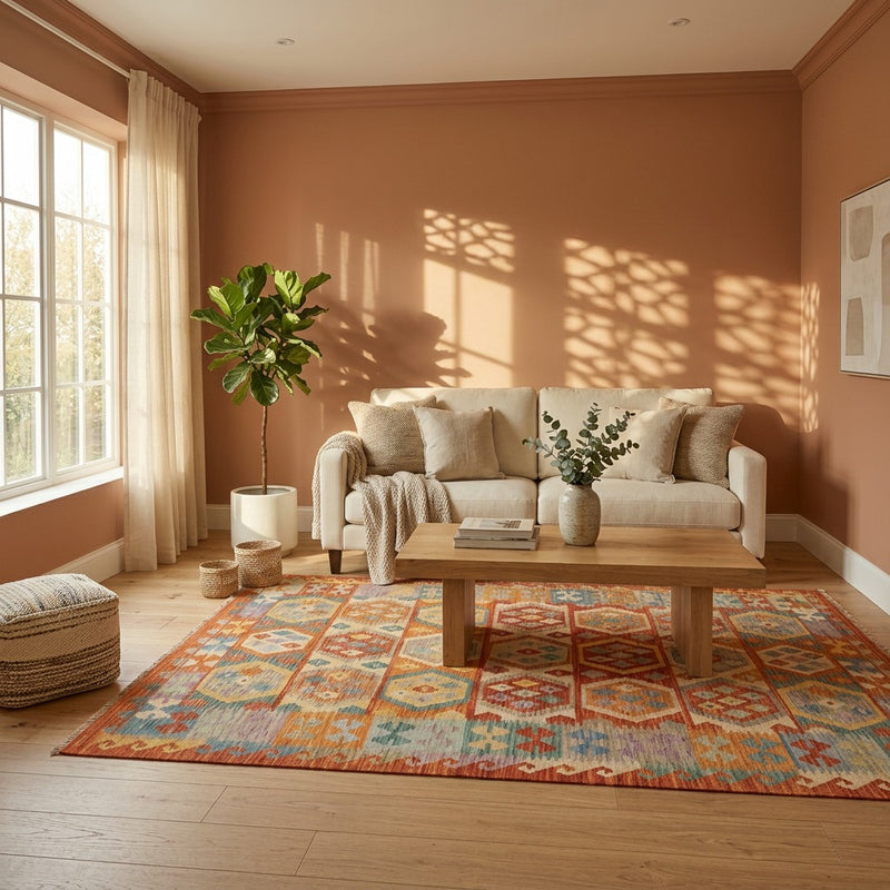 Kilim Maimana Tapete 240x170cm - Tapete de lã