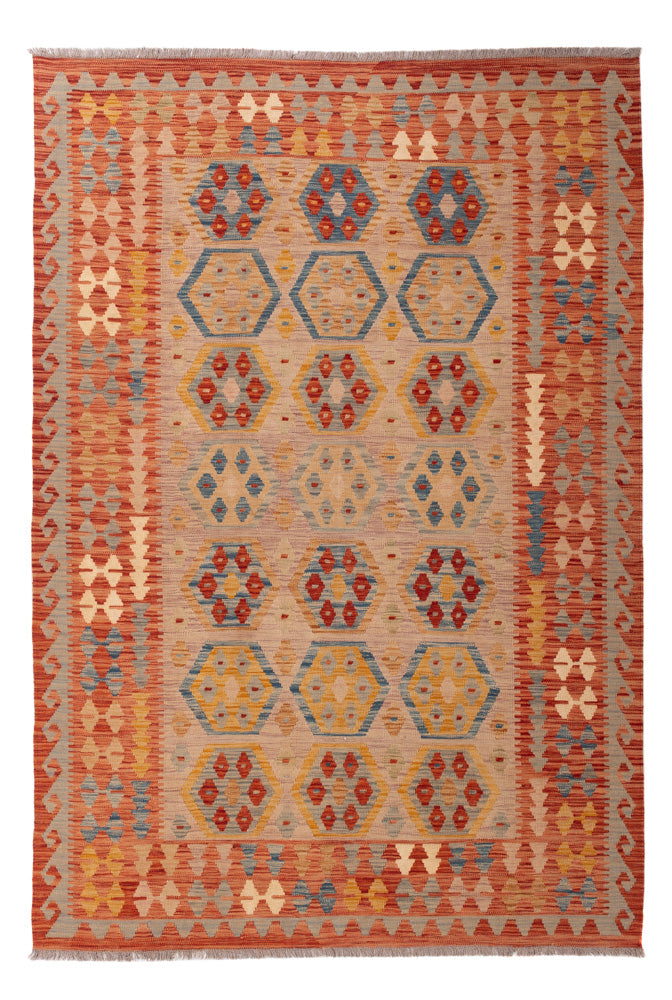 Kilim Maimana Tapete 242x162cm - Tapete de lã