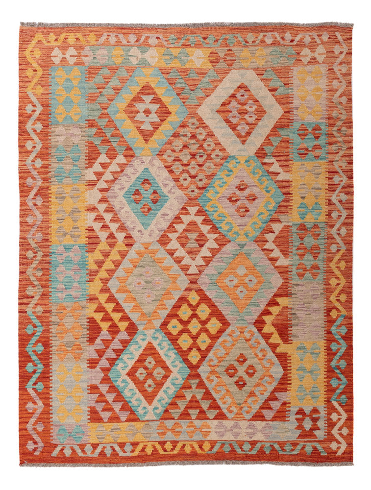 Kilim Maimana Tapete 198x151cm - Tapete de lã