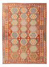 Kilim Maimana Tapete 173x237cm - Tapete de lã - Rectangular / Colorido / 173 x 237 cm Rectangular