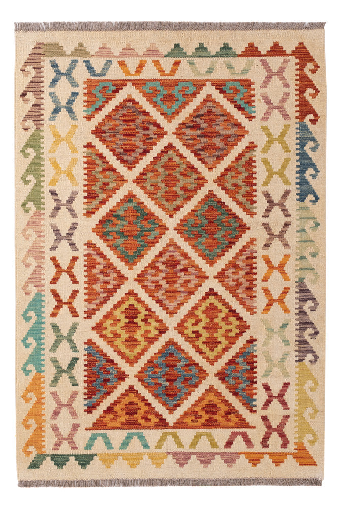 Kilim Maimana Tapete 103x150cm - Tapete de lã
