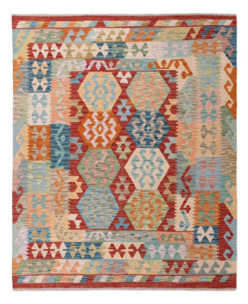 Kilim Maimana Tapete 194x156cm - Tapete de lã