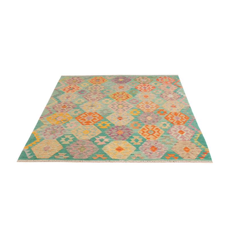 Kilim Maimana Tapete 193x151cm - Tapete de lã
