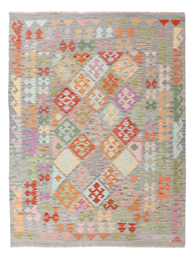 Kilim Maimana Tapete 196x150cm - Tapete de lã