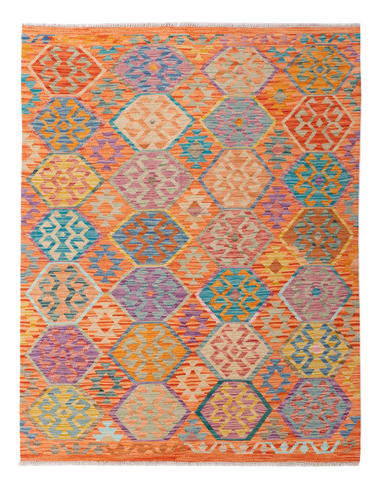 Kilim Maimana Tapete 195x149cm - Tapete de lã