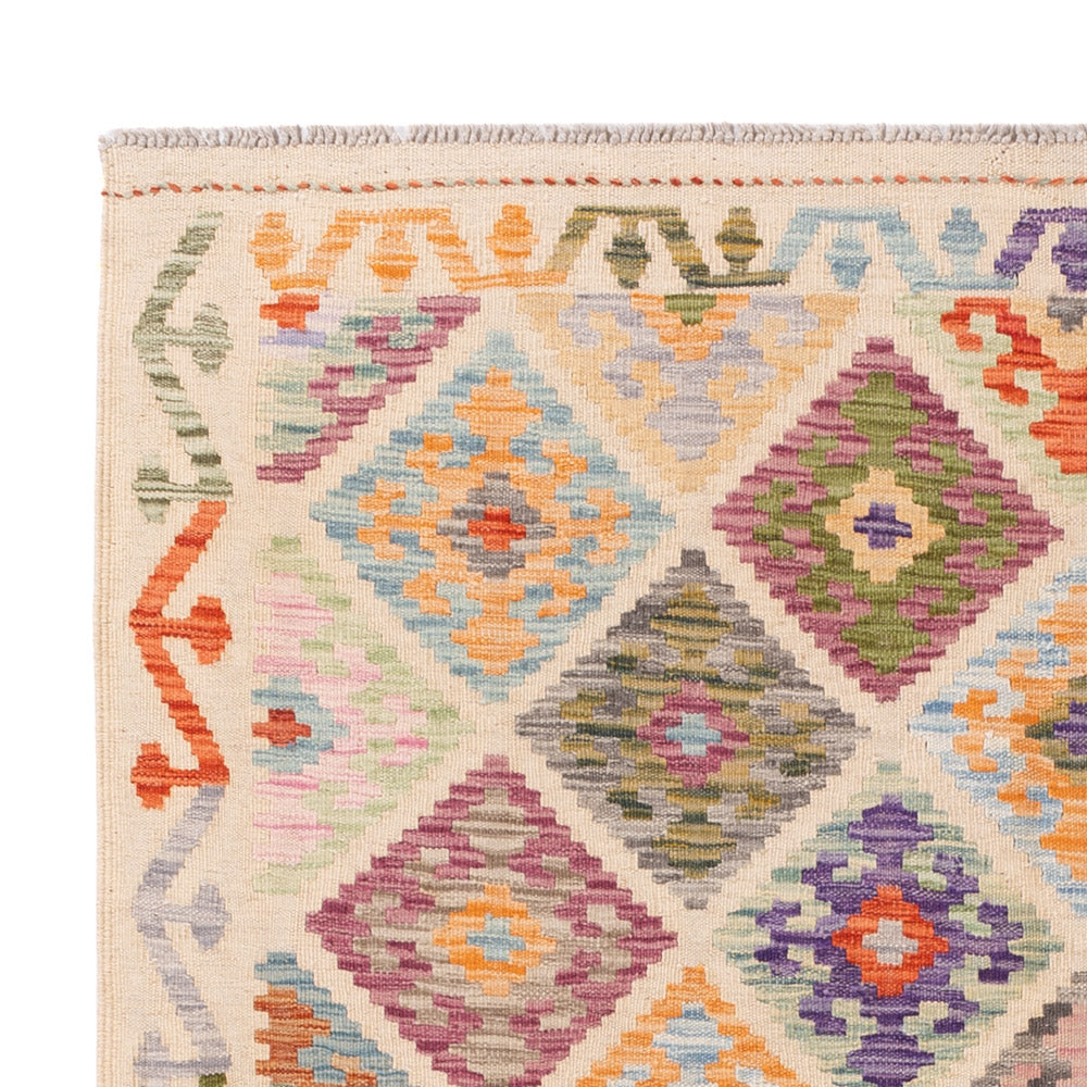 Kilim Maimana Tapete 197x150cm - Tapete de lã