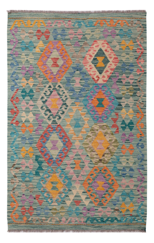 Kilim Maimana Tapete 167x106cm - Tapete de lã