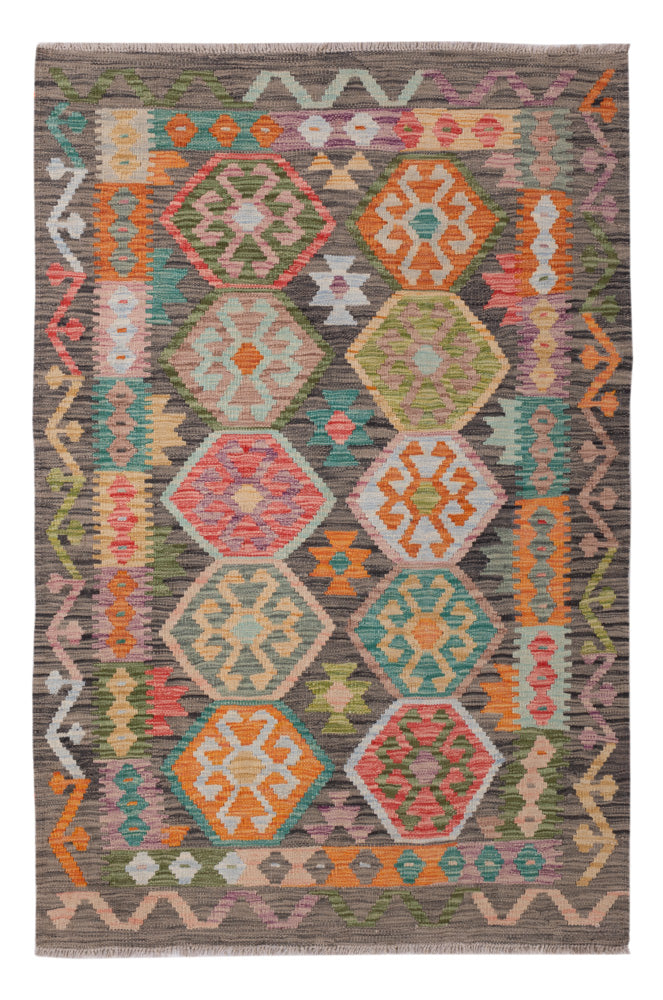 Kilim Maimana Tapete 160x105cm - Tapete de lã