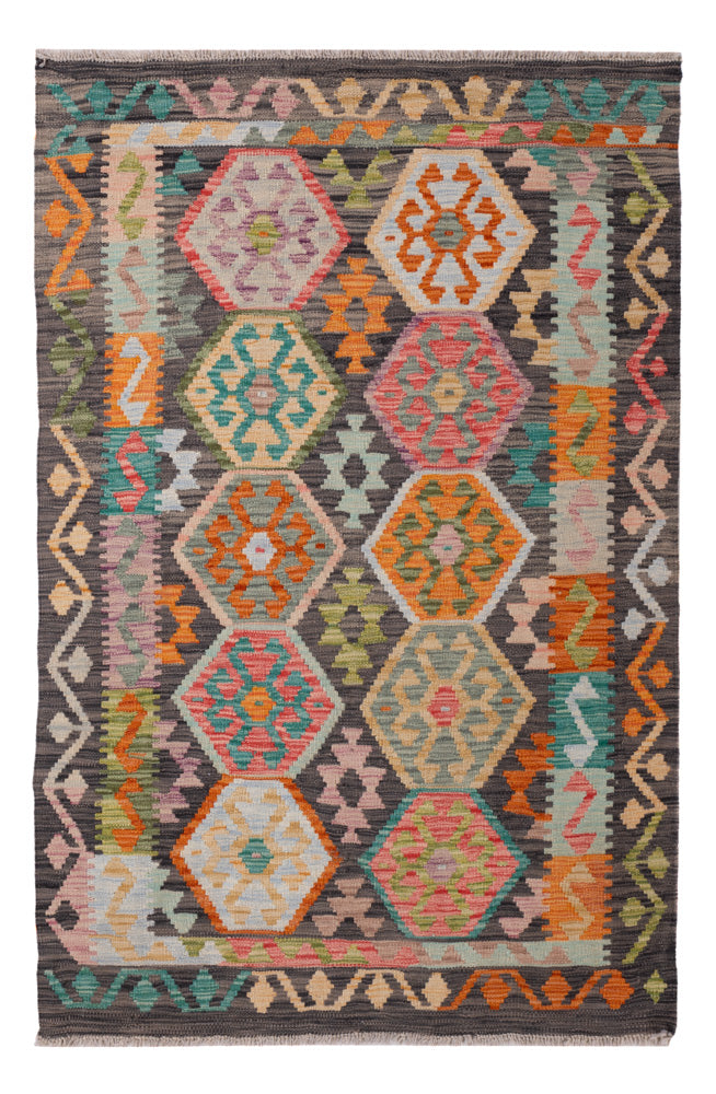 Kilim Maimana Tapete 156x105cm - Tapete de lã