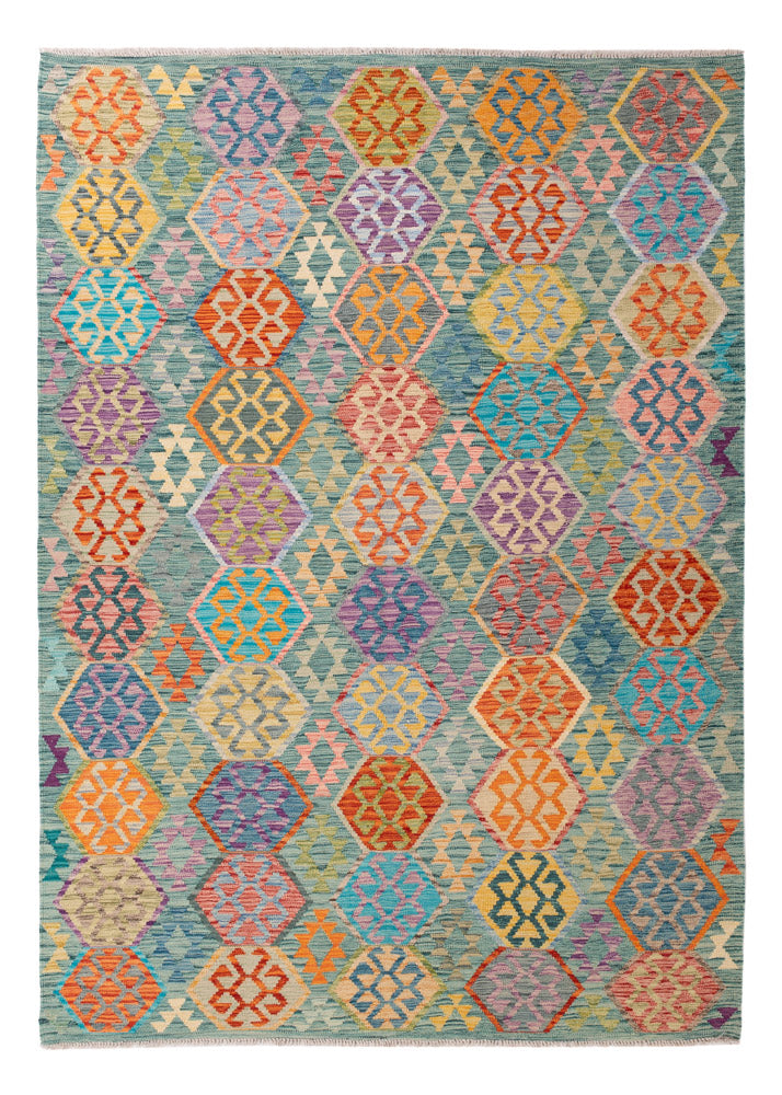 Kilim Maimana Tapete 252x179cm - Tapete de lã