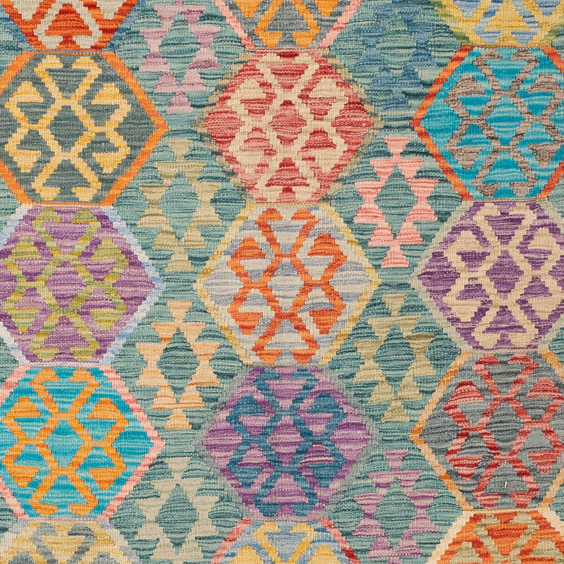 Kilim Maimana Tapete 252x179cm - Tapete de lã