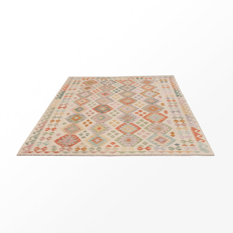 Kilim Maimana Tapete 253x174cm - Tapete de lã