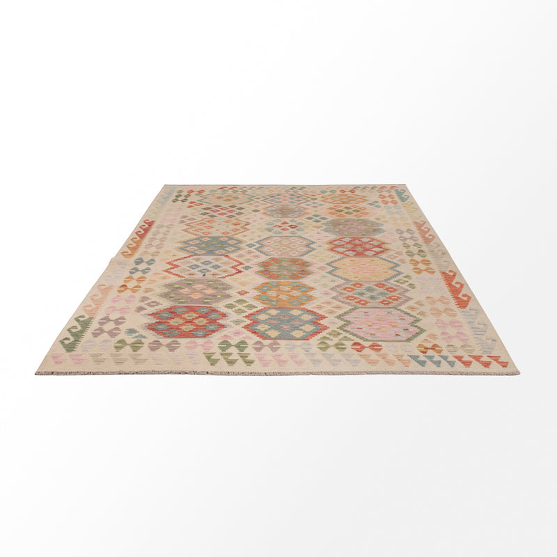 Kilim Maimana Tapete 258x176cm - Tapete de lã