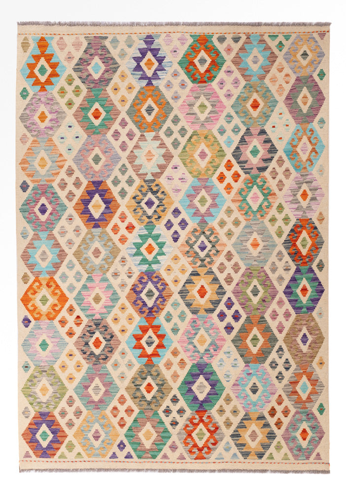 Kilim Maimana Tapete 241x171cm - Tapete de lã