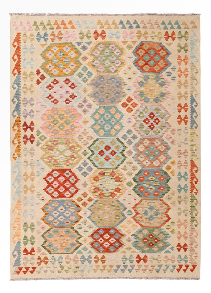 Kilim Maimana Tapete 253x178cm - Tapete de lã