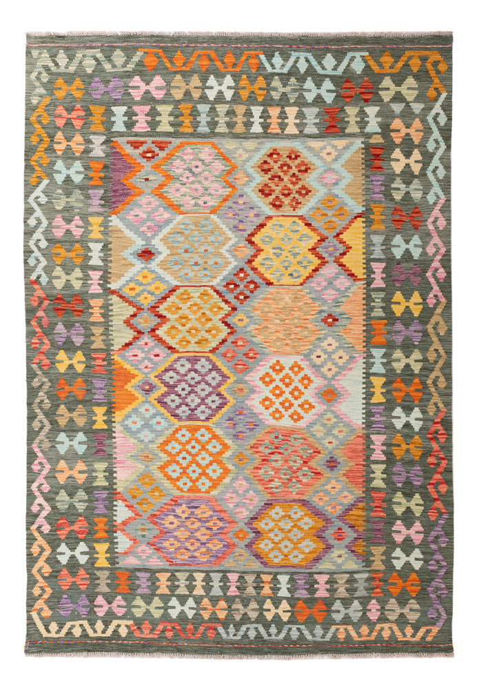 Kilim Maimana Tapete 243x173cm - Tapete de lã