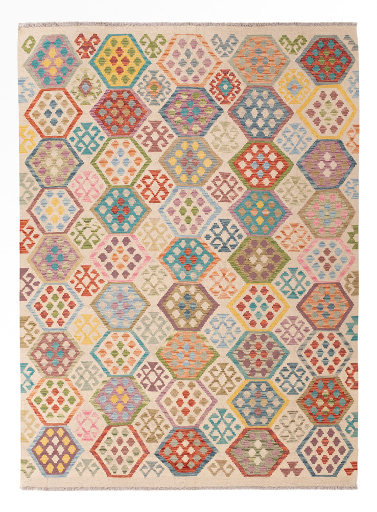 Kilim Maimana Tapete 235x176cm - Tapete de lã
