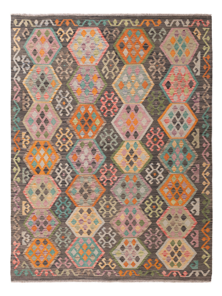 Kilim Maimana Tapete 241x185cm - Tapete de lã