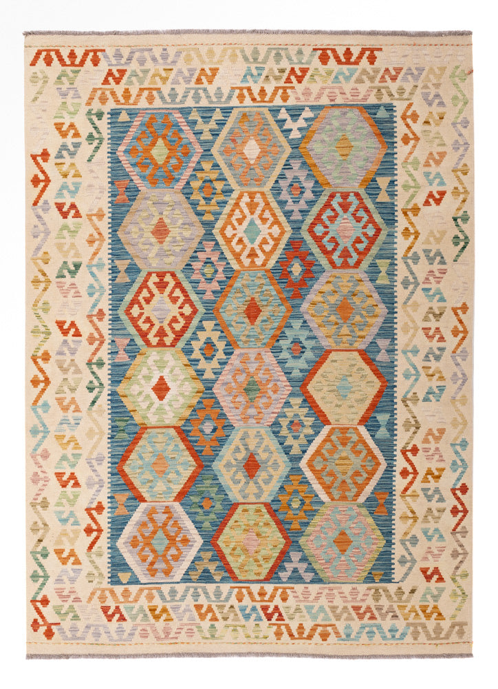Kilim Maimana Tapete 241x178cm - Tapete de lã