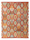 Kilim Maimana Tapete 178x241cm - Tapete de lã - Rectangular / Colorido / 178 x 241 cm Rectangular