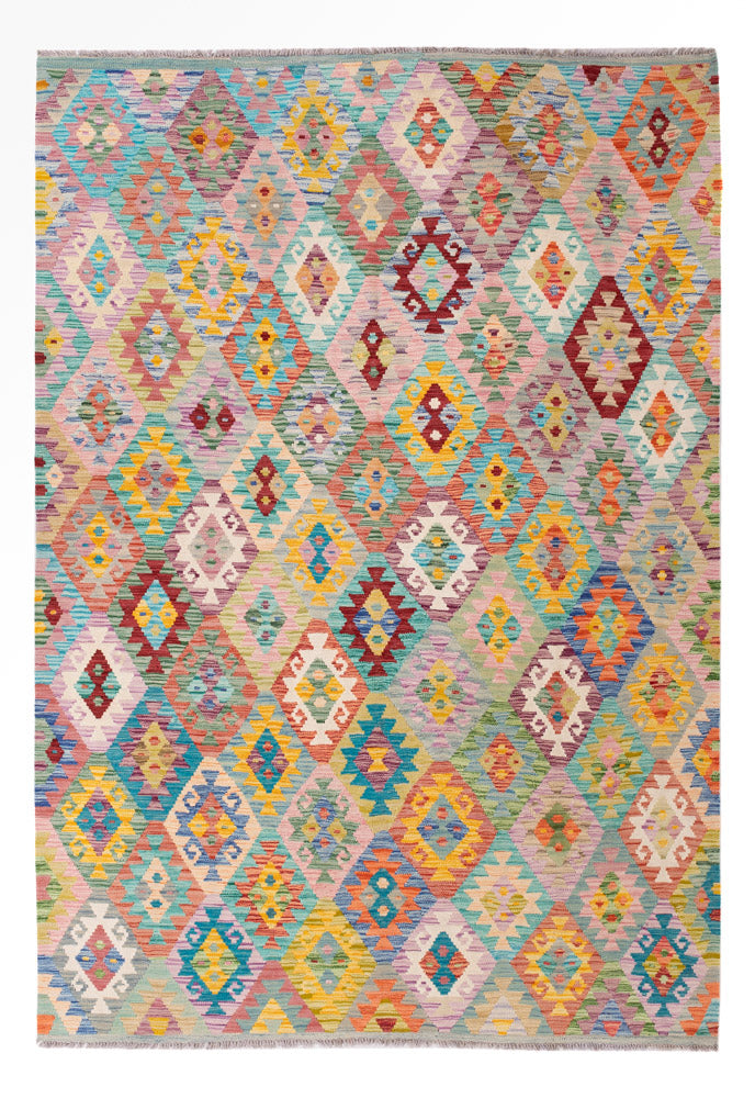 Kilim Maimana Tapete 256x176cm - Tapete de lã