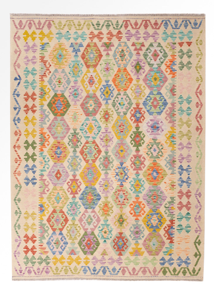 Kilim Maimana Tapete 246x179cm - Tapete de lã