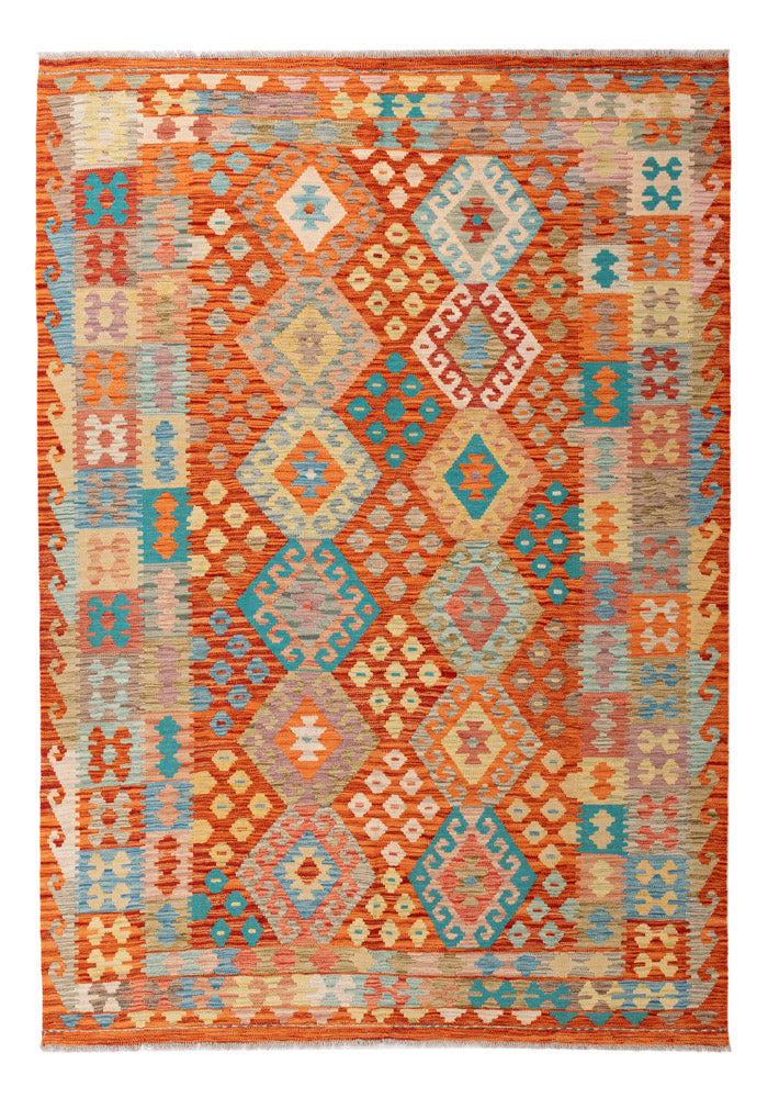 Kilim Maimana Tapete 242x173cm - Tapete de lã