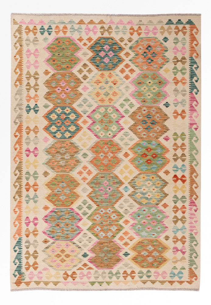 Kilim Maimana Tapete 244x170cm - Tapete de lã